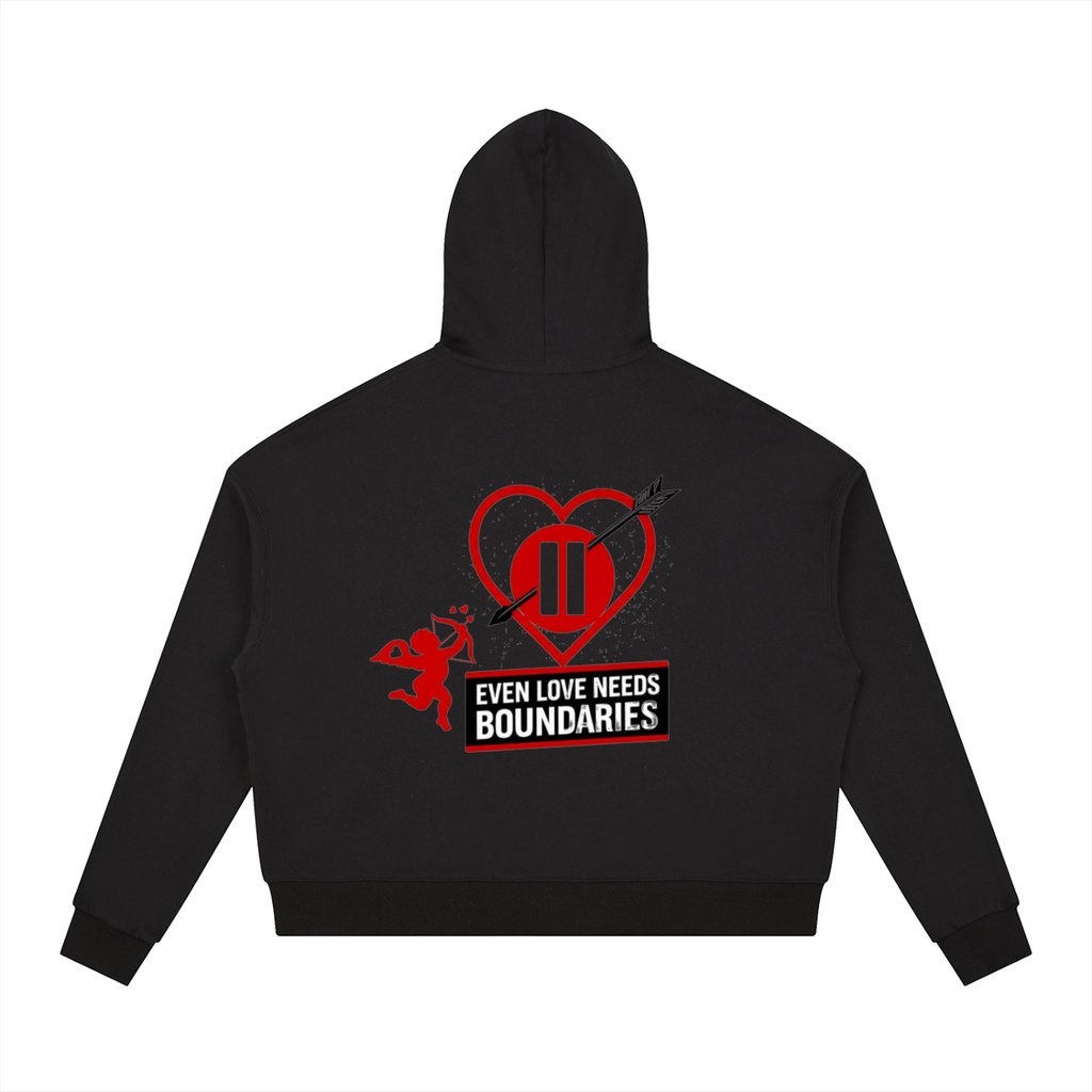 Contrast Drawstring Hoodie