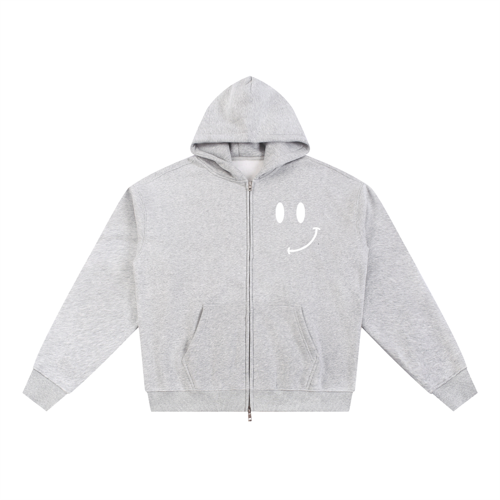 Essential Fleece Zip-Through Hoodie