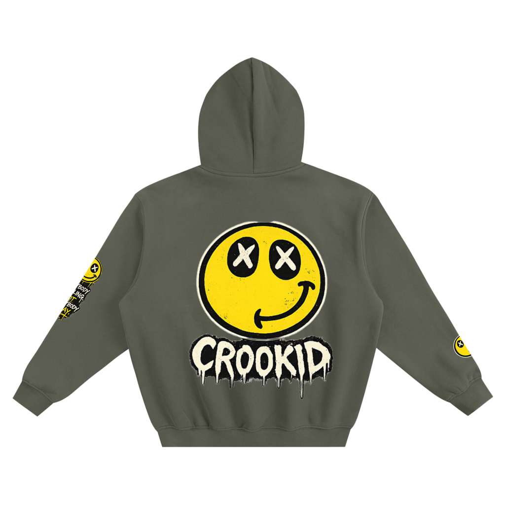 Fleeced Boxy Hoodie