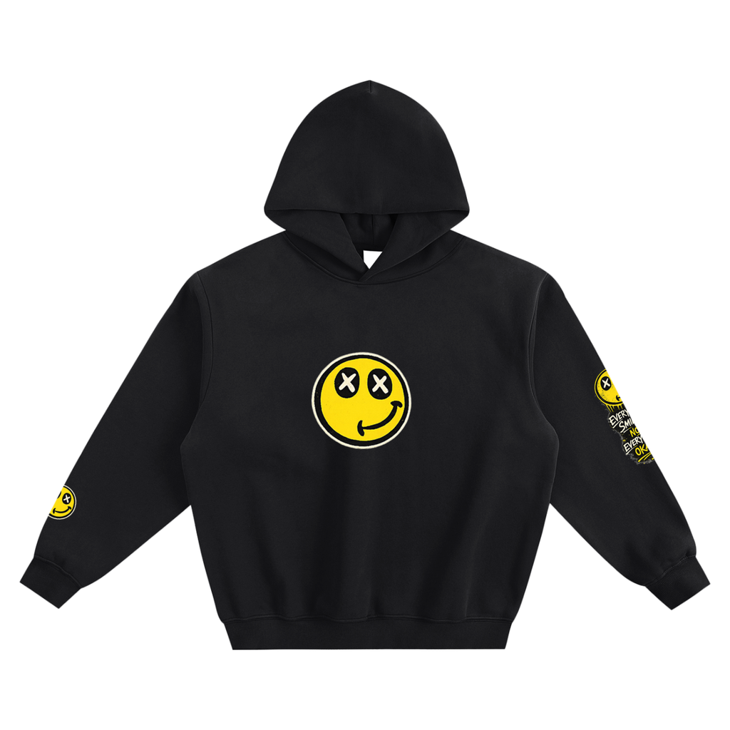 Fleeced Boxy Hoodie
