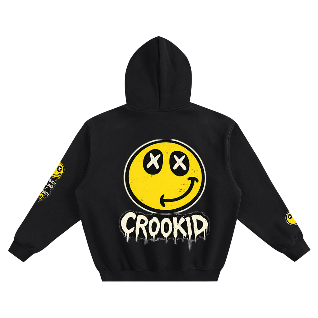 Fleeced Boxy Hoodie