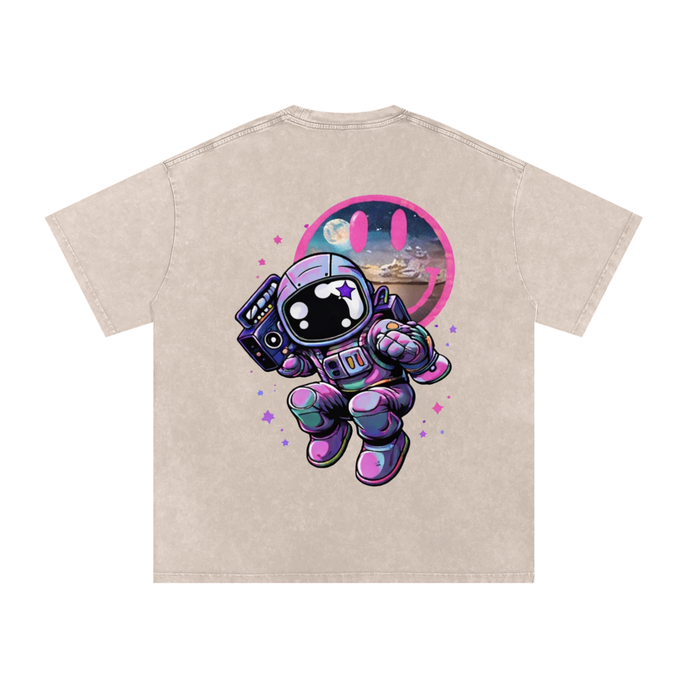 Pink Space Man