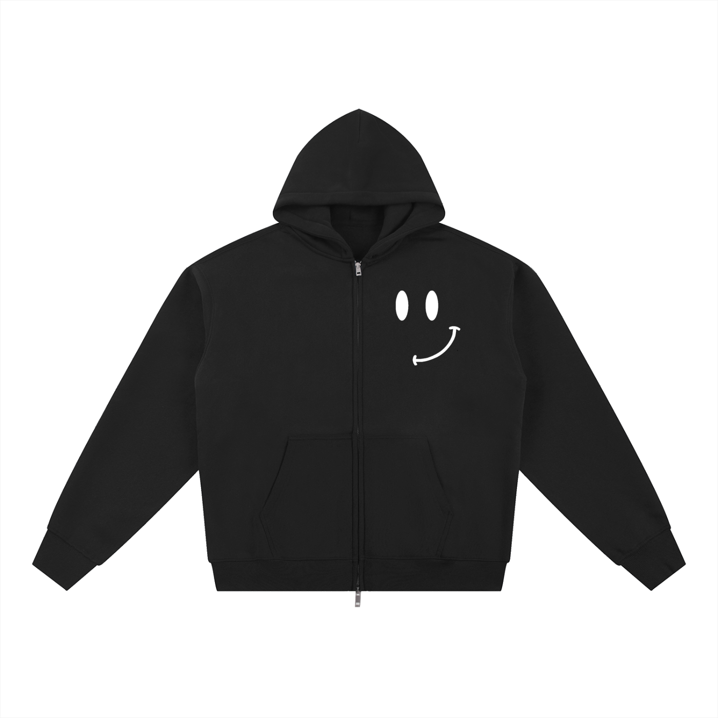 Essential Fleece Zip-Through Hoodie