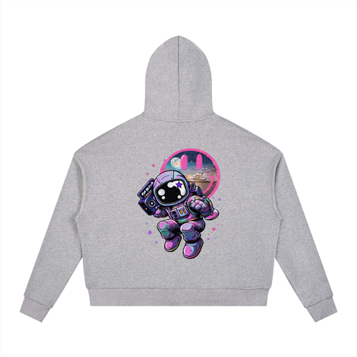 Contrast Drawstring Hoodie